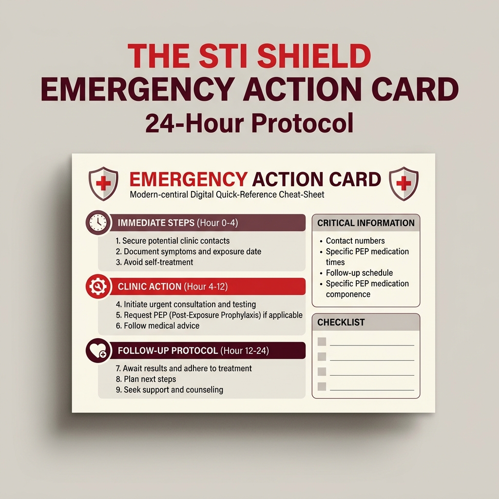 Free Bonus Emergency Action Card Mockup